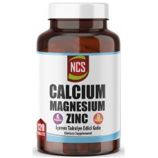 Ncs Kalsiyum Magnezyum Taurat Çinko Vitamin D & K 120 Tablet
